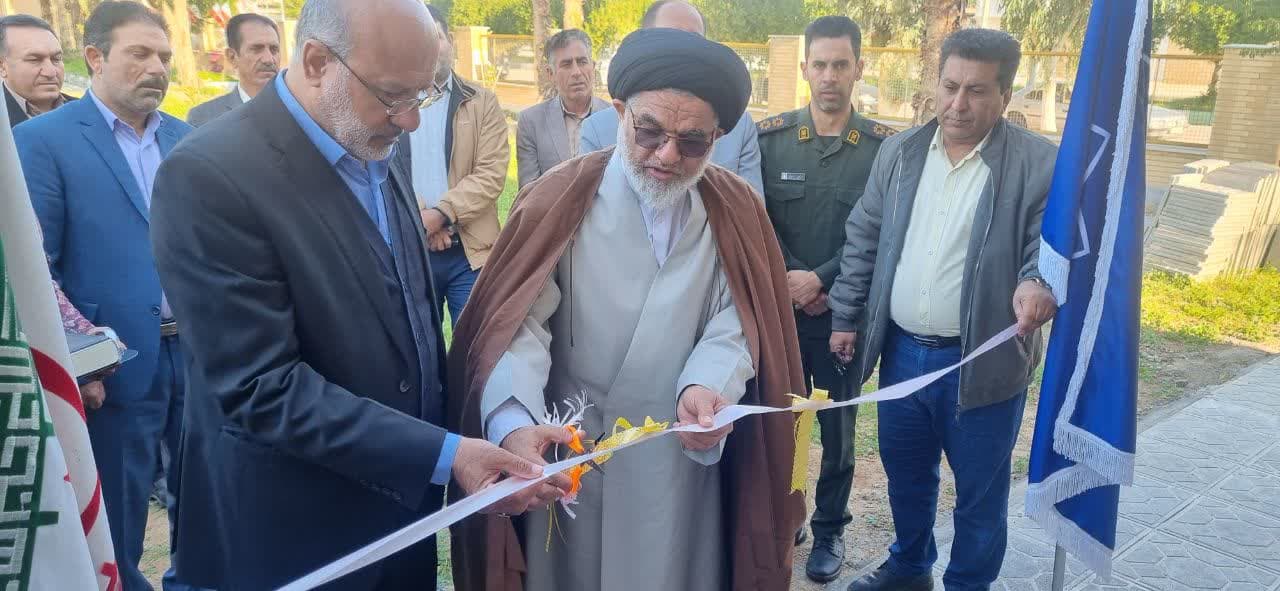 افتتاح نمازخانه شهرداری موسیان